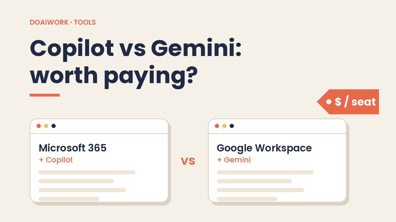 Copilot vs Gemini: Is Copilot Worth It When Gemini Is Bundled?