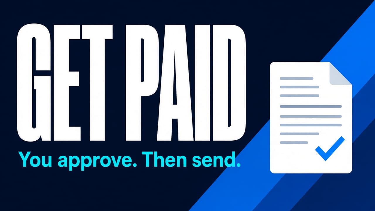 Follow Up on Unpaid Invoices With AI, Then Send It Yourself